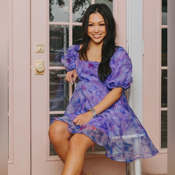 Selkie like puff sleeve dress - Picture 4 of 9